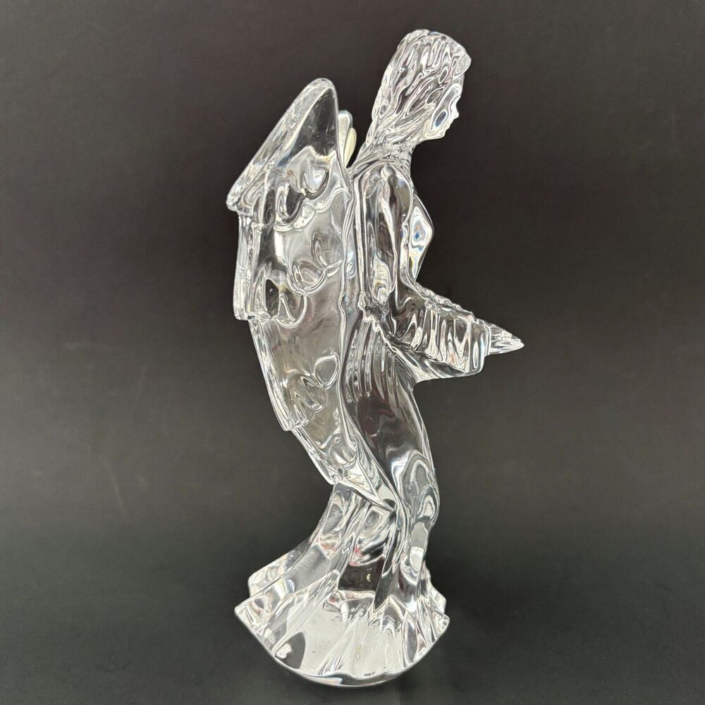 Waterford Angel of Hope Crystal Figurine Slovenia Celestial Religious Prayer